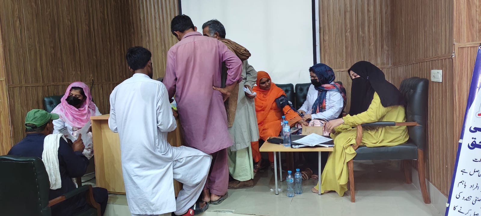 Al-Nisa arrange healthcare camp for probationers